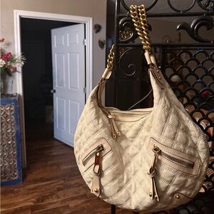 Marc Jacob’s quilted leather hobo bag
